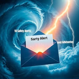 Hurricane Bad Weather Email Template icon
