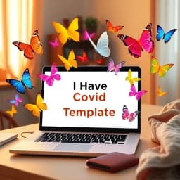 I Have COVID Email Template icon