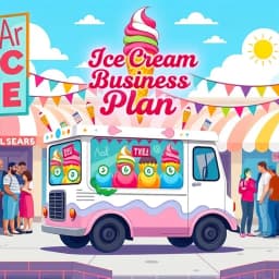 Ice Cream Business Plan icon