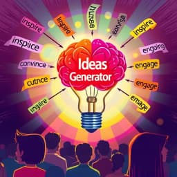 Ideas Generator for a Persuasive Speech icon