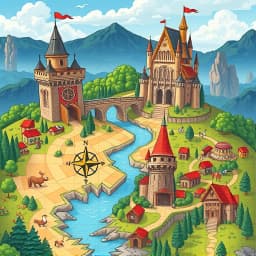 Illustrated Map Generator icon