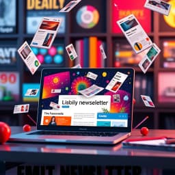 InDesign Email Newsletter Template icon