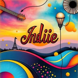 Indie Album Cover Generator icon