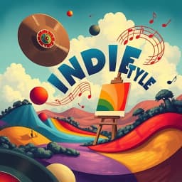 Indie Style Album Cover Generator icon