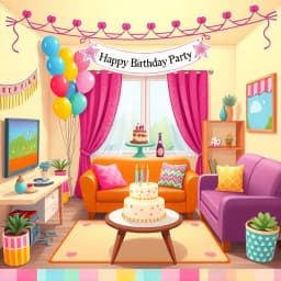 Indoor Birthday Party Ideas at Home icon