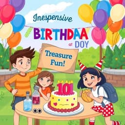 Inexpensive Birthday Party Ideas for 10 Year Old Boy icon