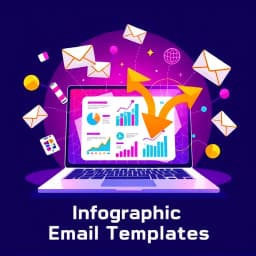 Infographic Email Template icon