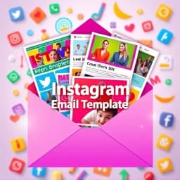 Instagram Email Template icon
