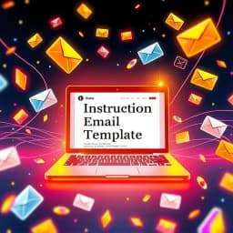 Instruction Email Template icon