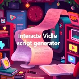 Interactive Video Script Generator icon