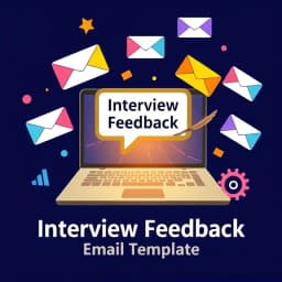 Interview Feedback Email Template icon