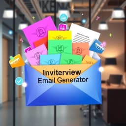 Interview Invitation Email Generator icon