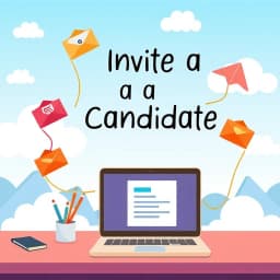 Invite a Candidate to Interview an Email Template icon