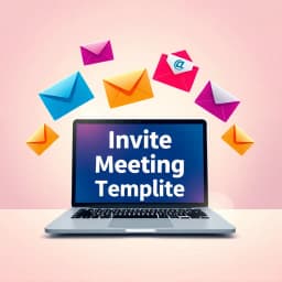 Invite Meeting Email Template icon