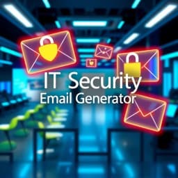 IT Security Email Generator icon
