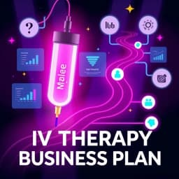 IV Therapy Business Plan icon