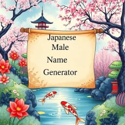Japanese Male Name Generator icon