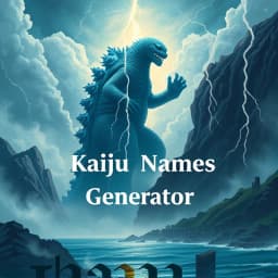 Kaiju Name Generator icon