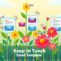 Keep In Touch Email Template icon