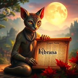 Khajiit Name Generator icon