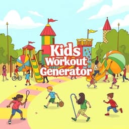 Kids Workout Generator icon