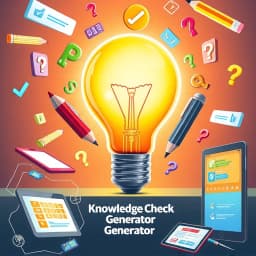 Knowledge Check Generator icon