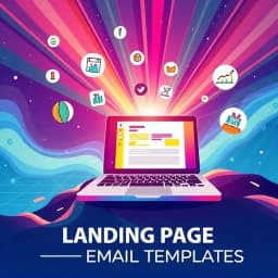 Landing Page Email Template icon