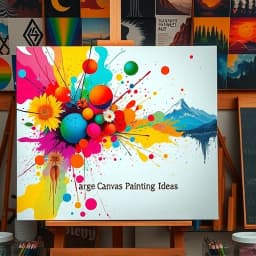 Large Canvas Painting Ideas icon