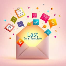 Last Reminder Email Template icon