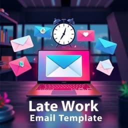 Late Work Email Template icon