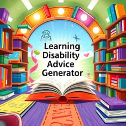 Learning Disability Advice Generator icon