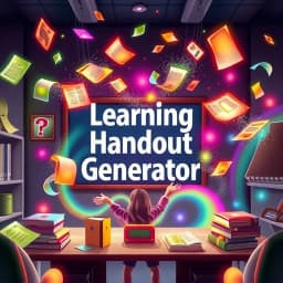 Learning Handout Generator icon