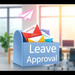 Leave Approval Email Template icon