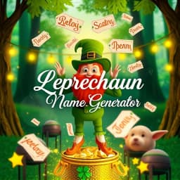 Leprechaun Name Generator icon