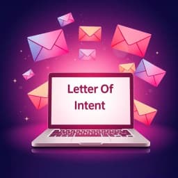 Letter of Intent Email Template icon