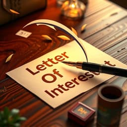 Letter of Interest Example Generator icon