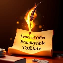 Letter of Offer Email Template icon