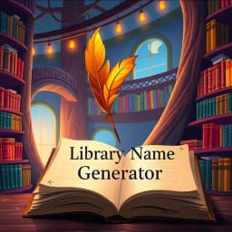 Library Name Generator icon