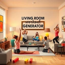 Living Room Workout Generator icon