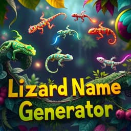 Lizard Name Generator icon