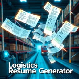 Logistics Resume Generator icon