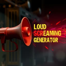 Loud Screaming Sound Effect Generator icon