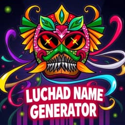 Luchador Name Generator icon