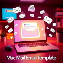 Mac Mail Email Template icon