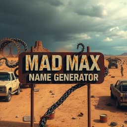Mad Max Name Generator icon