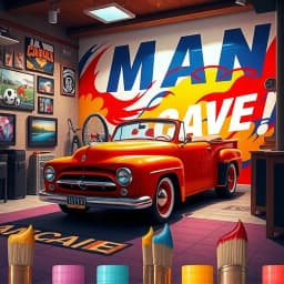 Man Cave Painting Ideas icon