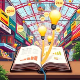 Market Research Template for Business Plan icon