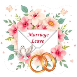 Marriage Leave Email Template icon