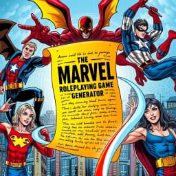Marvel Roleplaying Game Script Generator icon