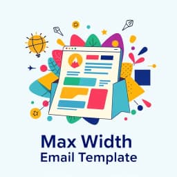 Max Width Email Template icon